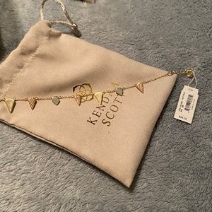 Kendra Scott Pave Spiked Charm Bracelet